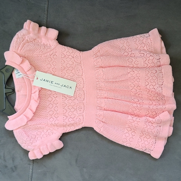 NWT 0-3 mo Janie and jack little girl dress - Picture 1 of 5